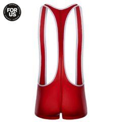 Body Singlet Gruff Pup Reveal Red (full ass) en internet