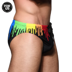 Sunga Andrew Christian Pride Drip Bikini 7815