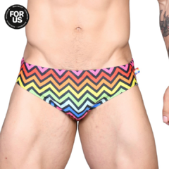 Sunga Andrew Christian Disco Pride Bikini 7798