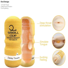 Snail Masturbador Vagina/Boca/Ano - comprar online