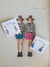 [2 PARES de AROS] COLOR PASTEL DROPS (PK+BL)