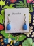 [2 PARES de AROS] COLOR PASTEL DROPS (PK+BL) en internet