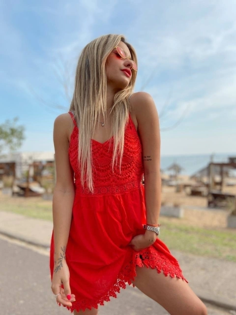 Vestido con Guipiur ASUNCION