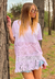 Remera Amplia Con Crochet y Flecos VT 23519