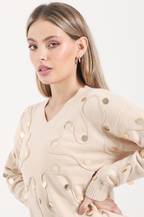 Sweater Bremer Lentejuelones VTL678