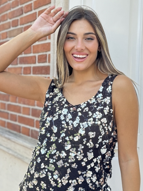 Musculosa Lentejuelas VT 1773