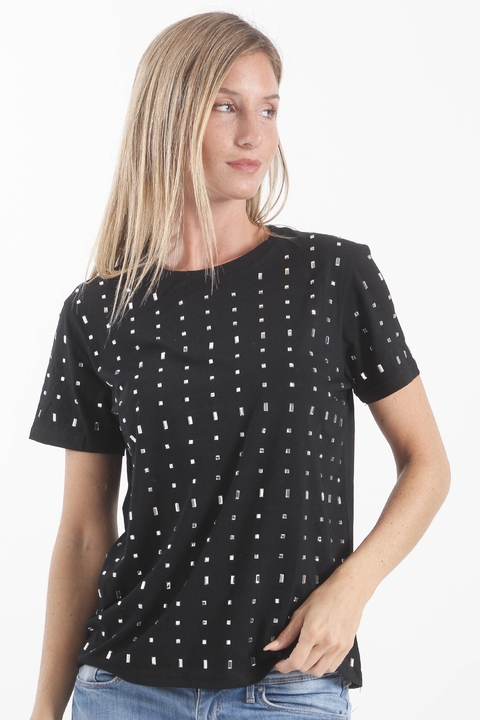 Remera Con Piedras VT736
