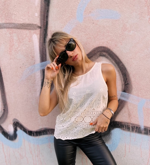 Musculosa Bordada MIAMI