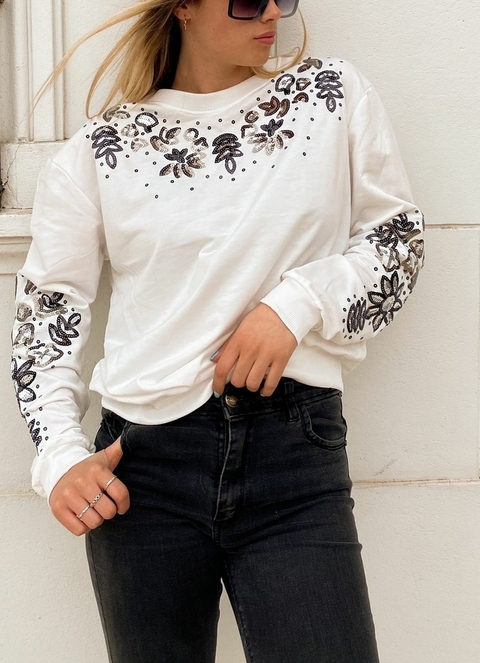 Buzo Bordado Lentejuelas VTK 202