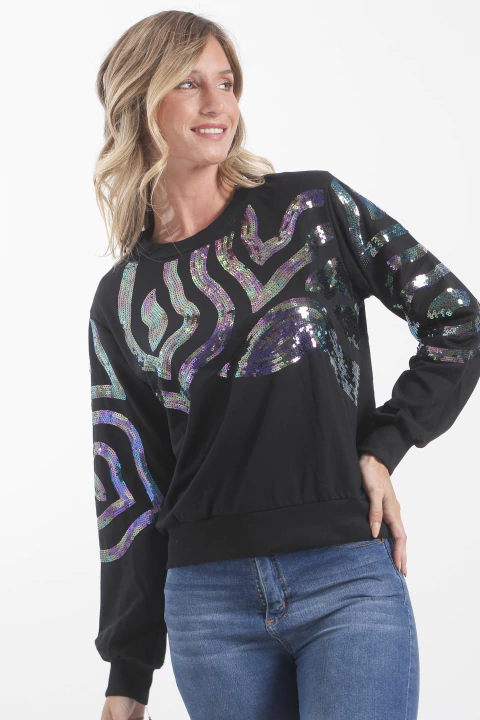 Buzo Lentejuelas VT70016