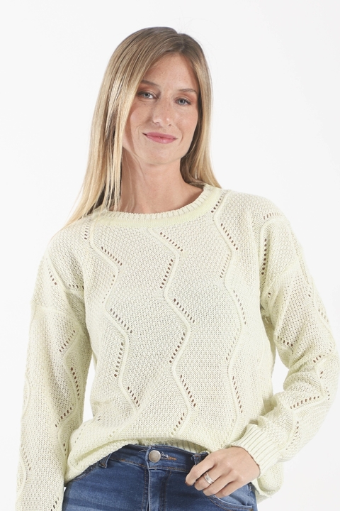 Sweater CURVA JASPEADO