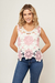 Musculosa Crochet Circulos VT 1465 - Vintage