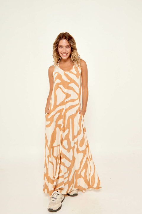 Vestido SALAC ESTAMPAS VARIAS - comprar online