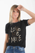 Imagen de Remera LOVE ME MORE VT5100