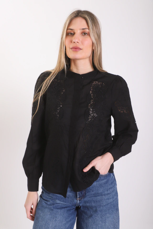 Camisa Poplin Calada EVOQUE - 70251 — imagen 12