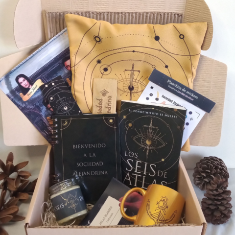 Caja Los seis de Atlas - sin taza - comprar online