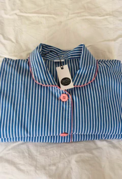 PIJAMA BLUE STRIPES - SHORT / LONG -online exclusive en internet