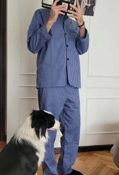 PIJAMA RAYAS CLASICO - HOMBRE
