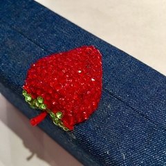 Denim Clutch - comprar online