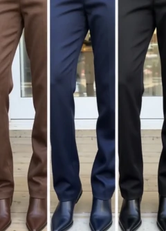 Pantalon Smoking Elastizado ( viaje ) - Blancheclutches