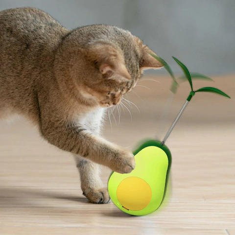 Juguete para Gatos con Catnip y Dispensador de Alimento - comprar online