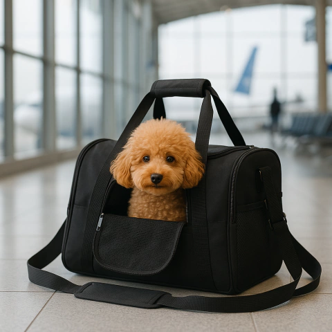 Bolso Transportador para Mascotas - Apto Vuelo en Avión