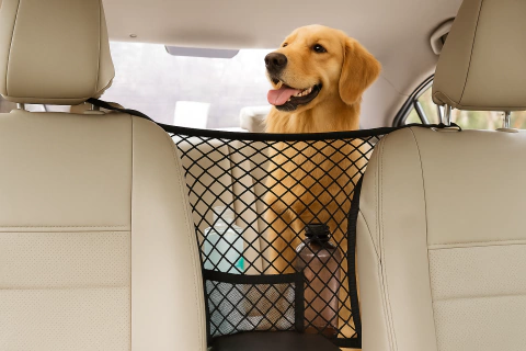 Red divisoria para llevar a tu mascota en el auto - comprar online
