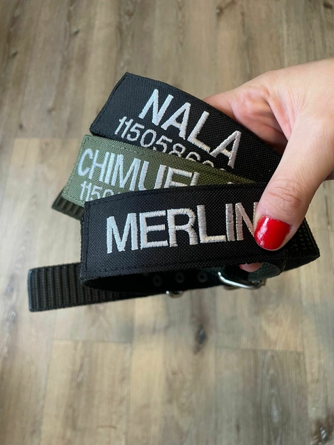Collar Personalizado de 4 cm – Ideal para Perros Grandes - comprar online