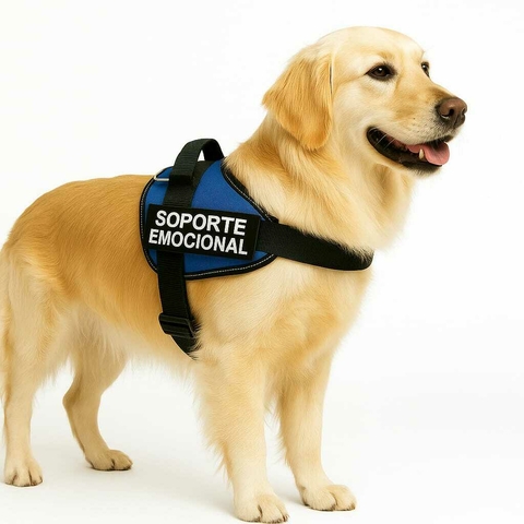 Pechera para perros grandes SOPORTE EMOCIONAL, ASISTENCIA, NO TOCAR (a partir de 15 kilos aprox) - comprar online