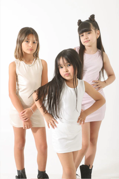 Vestido Basic Glitter - comprar online