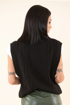 Chaleco tejido basico | ULTIMOS TALLES en internet