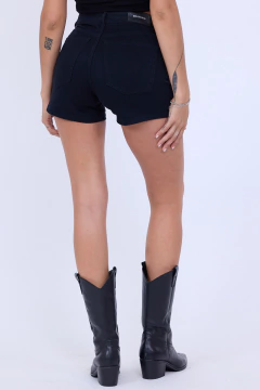 Short denim negro Melody I - tienda online
