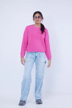 Sweater Oversize liso - tienda online