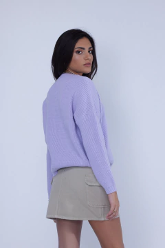 Sweater Oversize liso