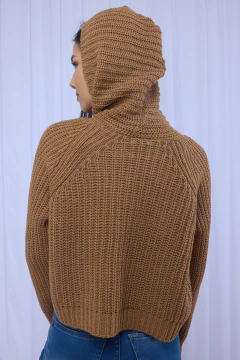 Sweater grueso con capucha en internet