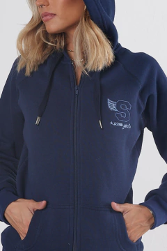 Campera frizada Scom girl - scombro