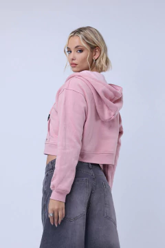 Campera de algodon frisa lisa - comprar online