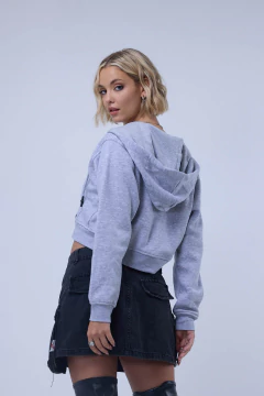 Campera de algodon frisa lisa - comprar online