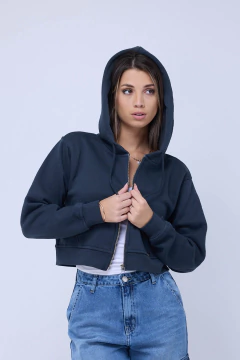 Campera de algodon frisa lisa - tienda online