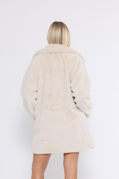 Tapado piel Hailey natural - comprar online