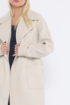 Tapado largo oversize - comprar online