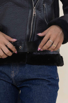 Imagen de Campera gamulan simil cuero