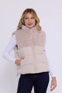 Chaleco acolchado Teddy - scombro