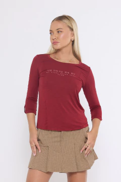 Remera manga 3/4 Code - comprar online