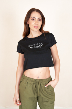 Remera crop West Soho en internet