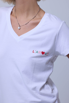 Remera L amour en internet
