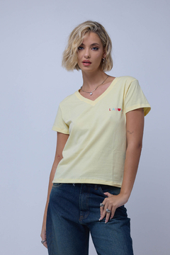 Remera L amour - scombro