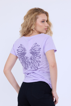 Remera estampa Alas - tienda online