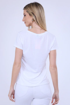 Remera algodon Wanted and wild - scombro