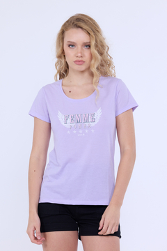Remera algodon Femme - comprar online